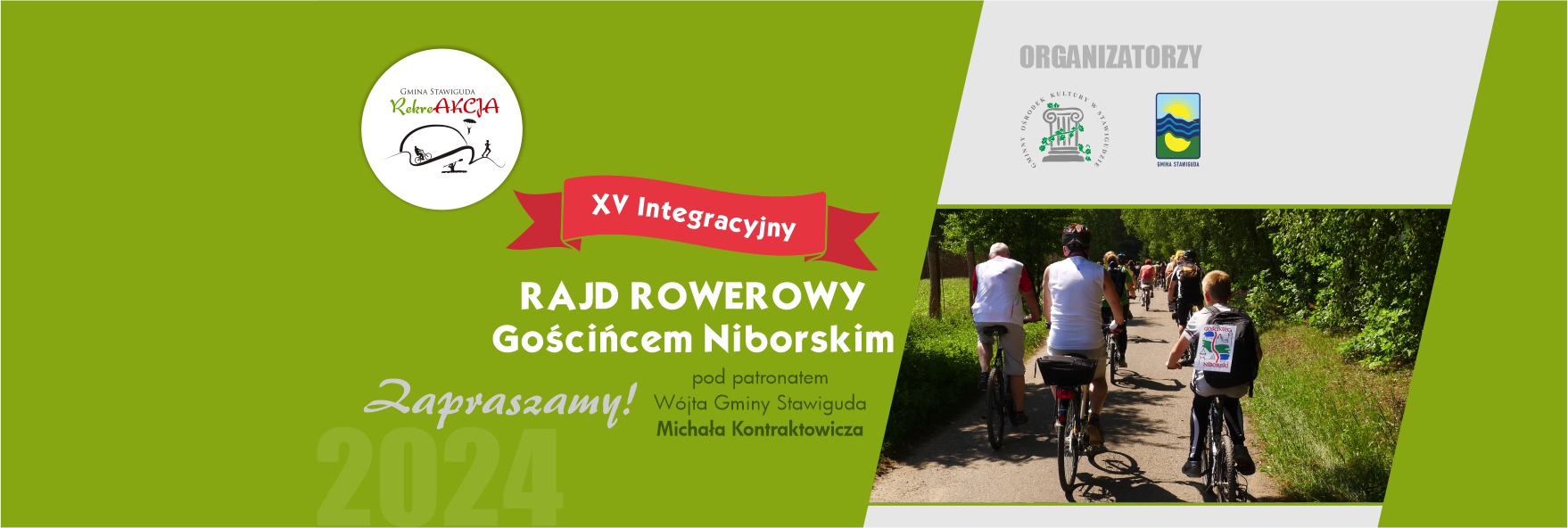 XV Rajd Rowerowy Gościńcem Niborskim 