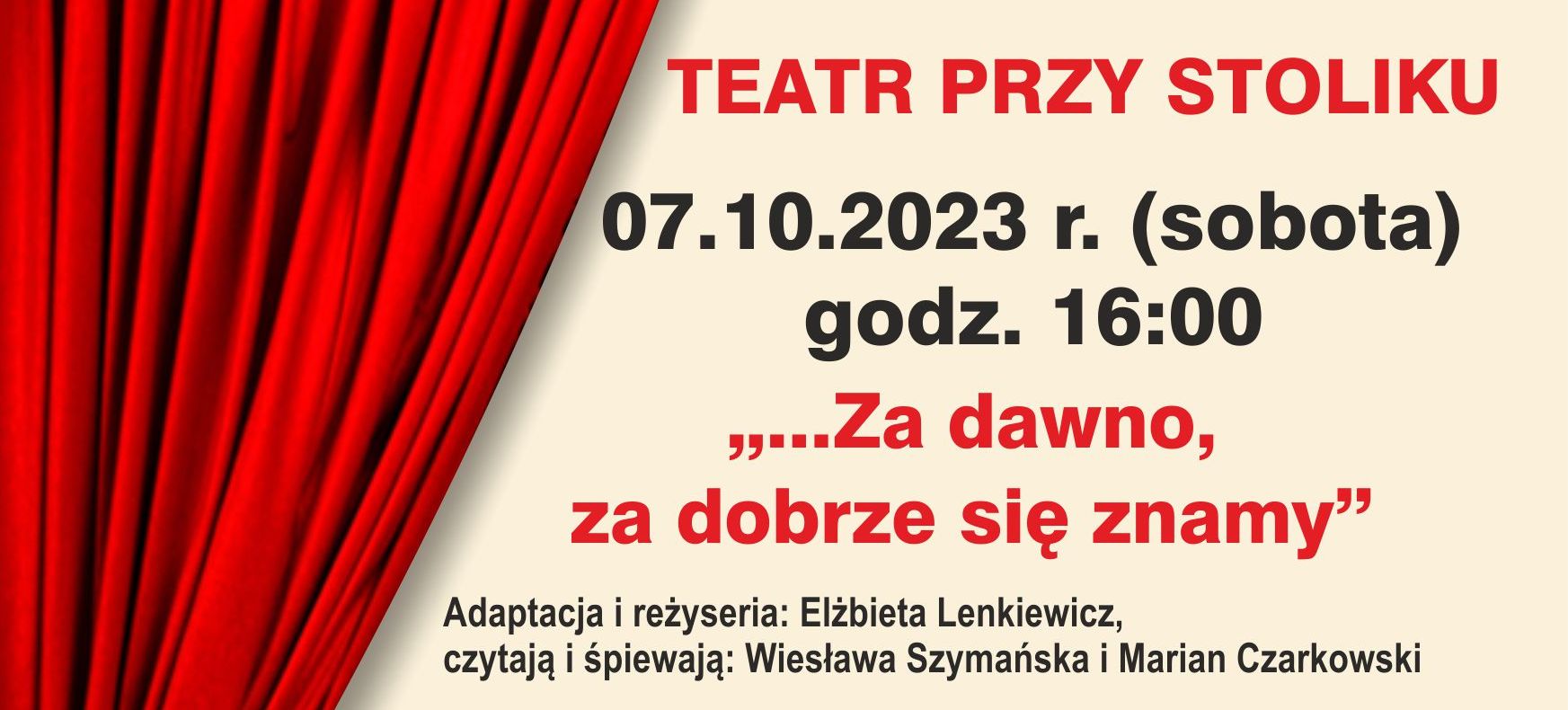 Teatr przy Stoliku w Kuźni Kultury