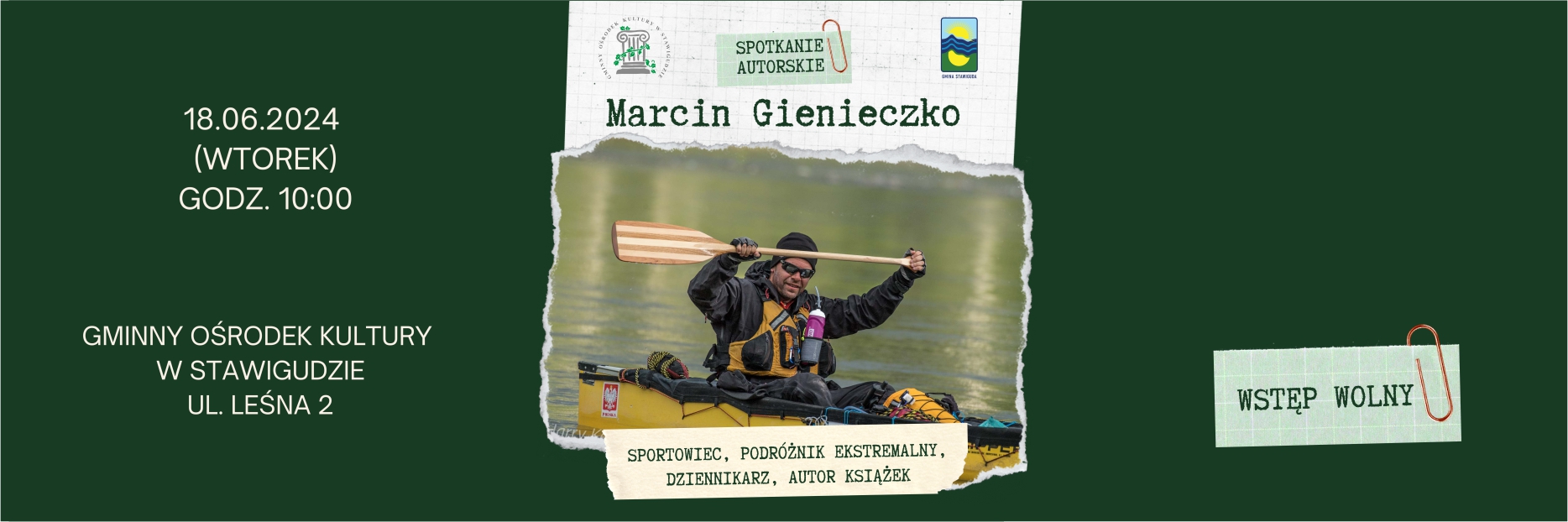 Spotkanie z Marcinem Gienieczko