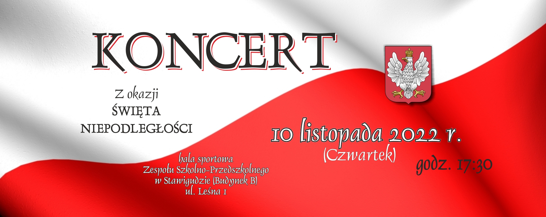 Koncert z okazji Dnia Niepodległości