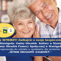 Konferencja Senior Świadomy Zagrożeń z okazji ogólnopolskiego Dnia Seniora 